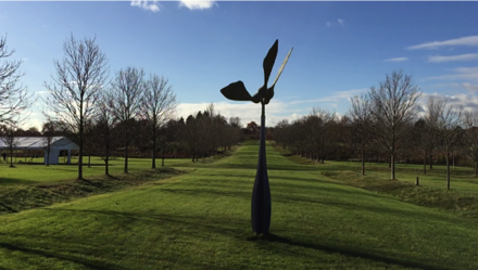 Sycamore seed sculpture at Hyde Hall
海德堂桐樹種子的轉動雕塑
Photo by Ho Wai-On 何蕙安影