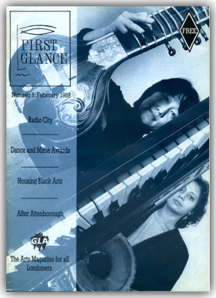 Ho Wai-On appears on the cover of "First Glance" magazine, "The Arts Magazine for all Londoners" by the GLA Ho Wai-On appears on the cover of "First Glance" magazine, "The Arts Magazine for all Londoners" by the GLA